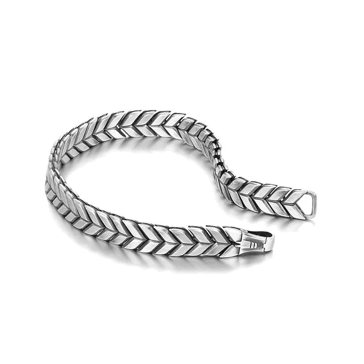 Wheat Ear Sterling Silver Bracelets