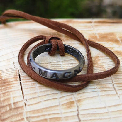 "Collector's Edition" Uncharted Nathan Drake's Ring With Necklace Strap