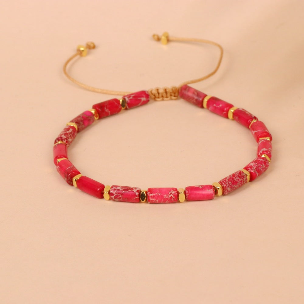 Bead Woven Bracelet