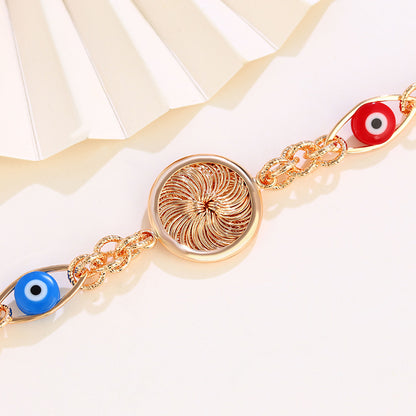 Halloween Devil Eyes Ethnic Style Bracelet