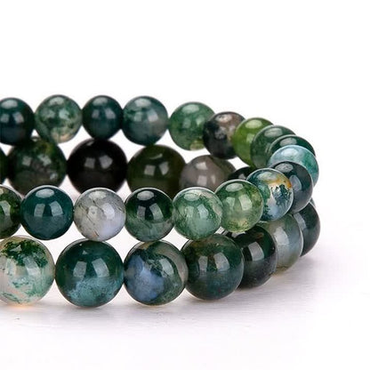 Green King Stone Protection Bracelet