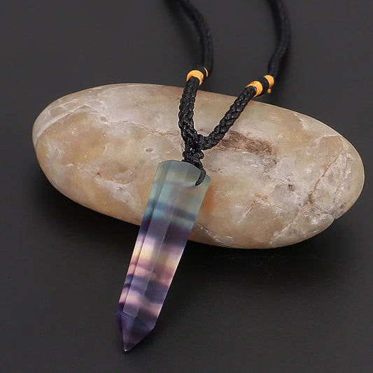 Fluorite Alleviate Anxiety Necklace