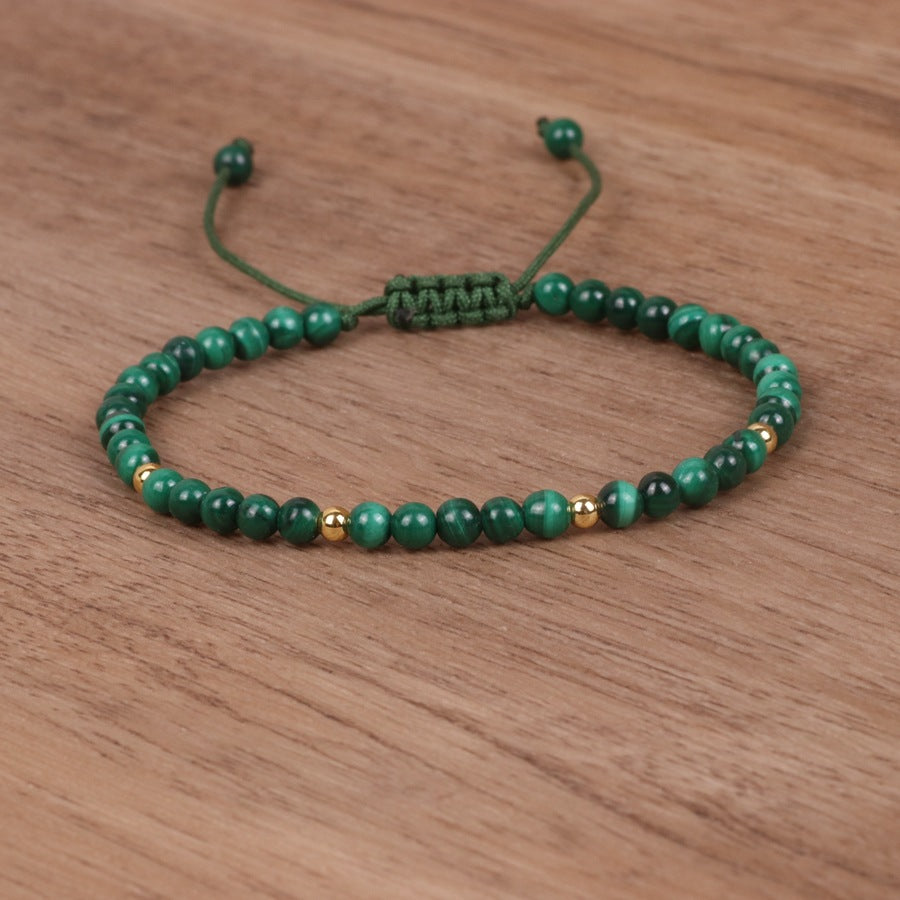 Malachite Woven Bracelet