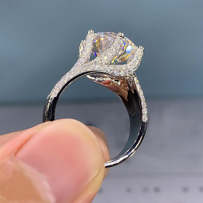 3 Carat Super Big Stone Sparkling Ring