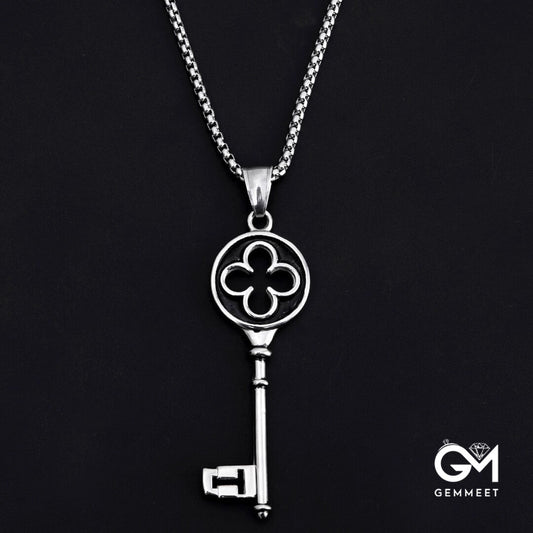 Stainless Steel Key Necklace