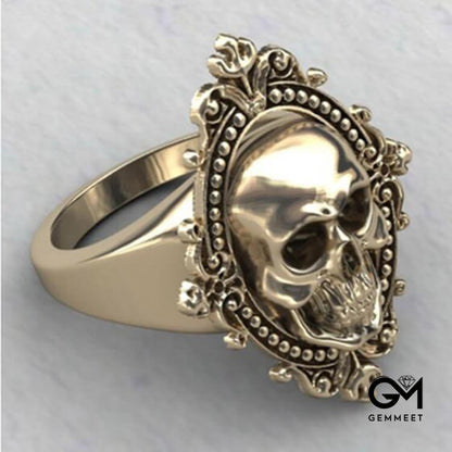 Punk Vintage Skull Ring