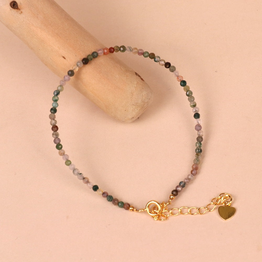 DIY Aquatic Agate Bracelet