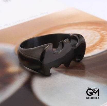 Simple Personality Batman Alloy Ring