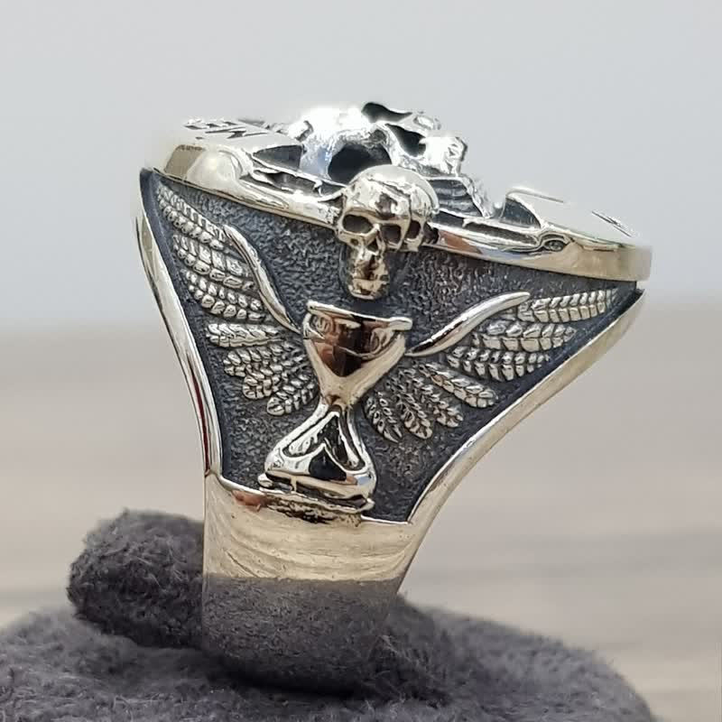 The Memento Mori Signet Ring