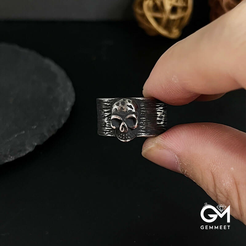 Retro Styling Personality Skull Ring