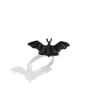 Halloween Bat Tide Cool Dark Wind Animal Personality Open Ring