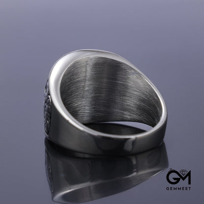 Titanium Steel Viking Bear Claw Ring