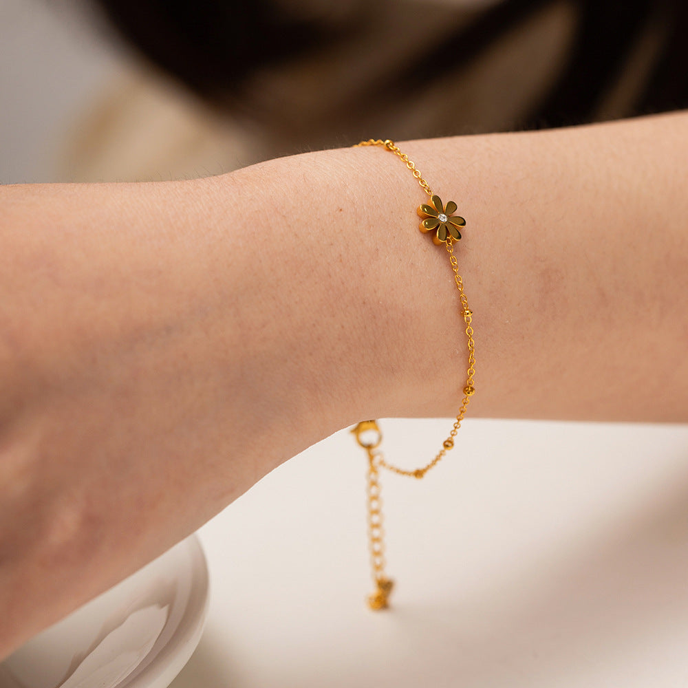 The Little Bell Orchid Bracelet Is A Perfect Match