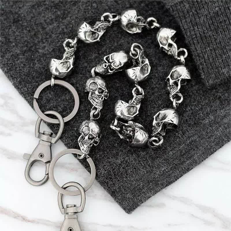 Men's Gothic Skull Head Waist Chain