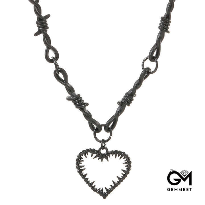 Love Thorns Niche Titanium Steel Necklace