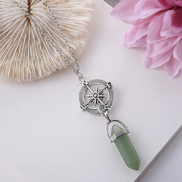 Natural Crystal Stone Necklace