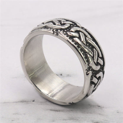 Stainless Steel Celtic Kink Ring