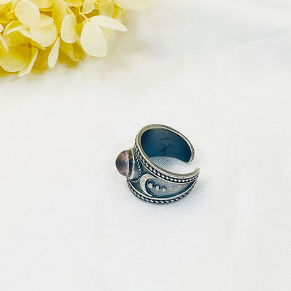 Vintage Bohemia Moonstone Ring