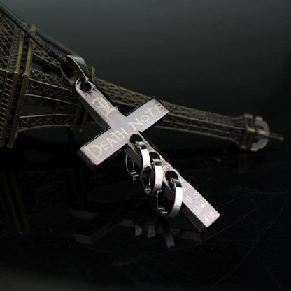 Death Note Cross Necklace