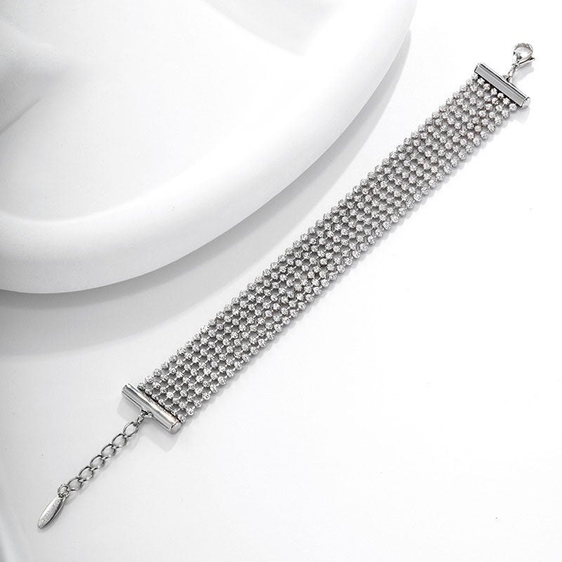 Steel Ball Intricately Connected High-end Bracelet