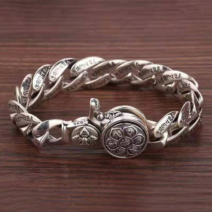 Men's trendy rotatable bracelet