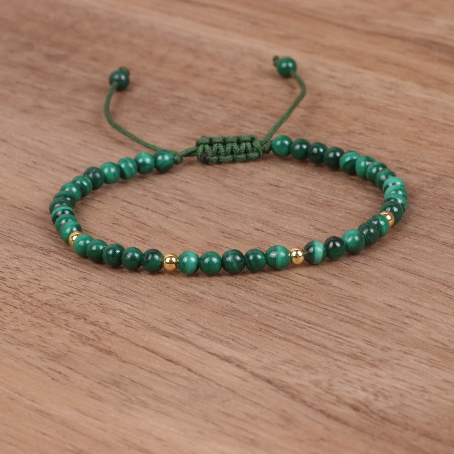 Malachite Woven Bracelet