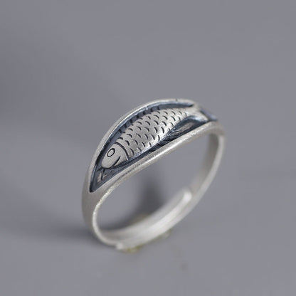 Vintage Carp Leap Ring