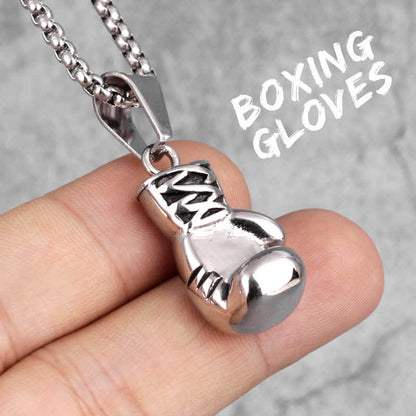 Be Brave - Boxing Gloves Necklace