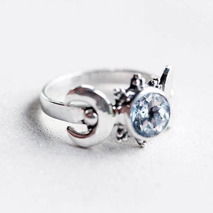 Mystic Moon Goddess Ring