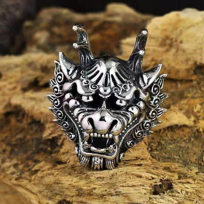 Retro Dragon Head Personality Domineering Dragon Ring