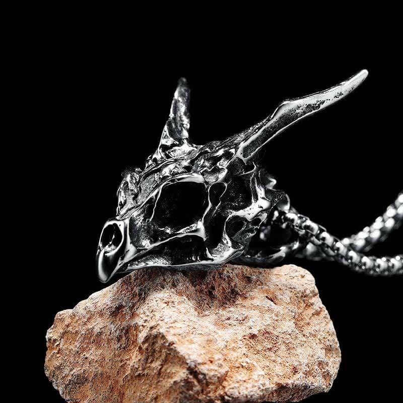 Dragon Spirit - Draconic Skeleton Necklace