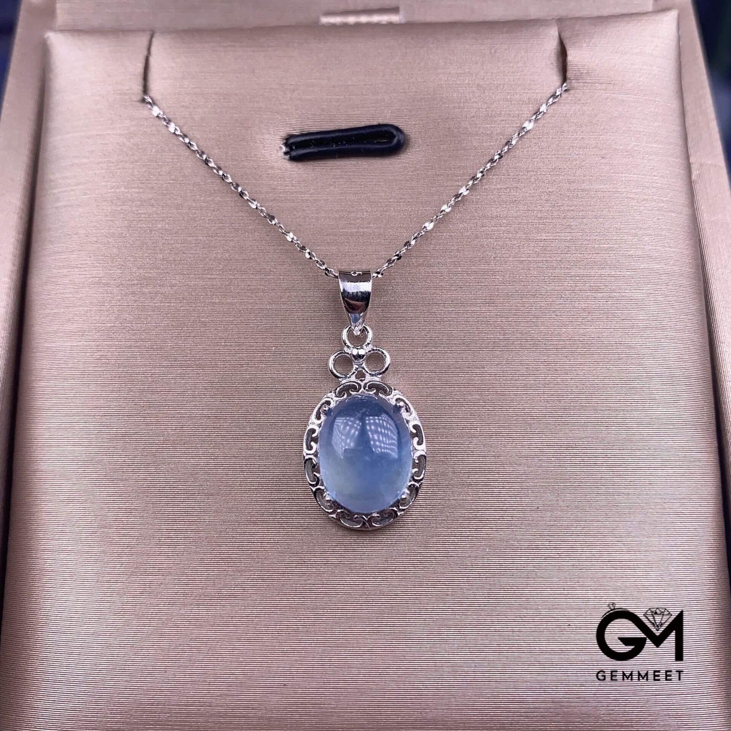 S925 Crystal Simple Pendant