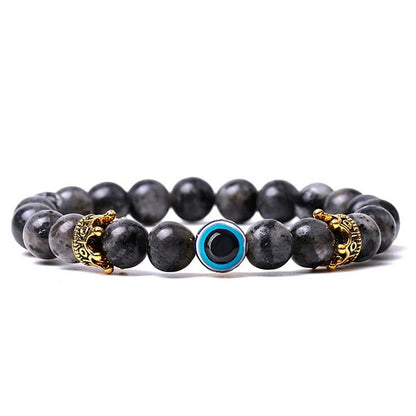 Turquoise With Evil Eye Protection Bracelet