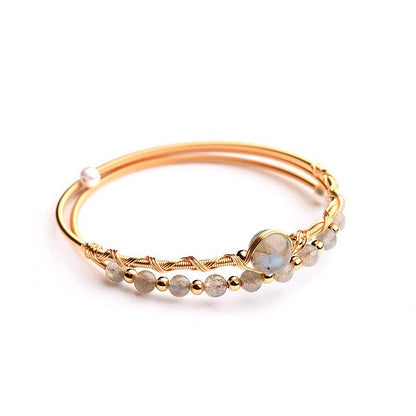 Moonstone Healing Love Bracelet Bangle