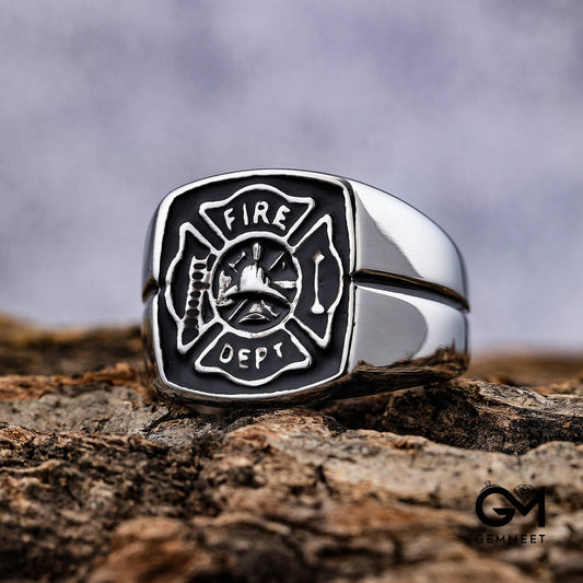 English Word Series Stainless Steel Ring