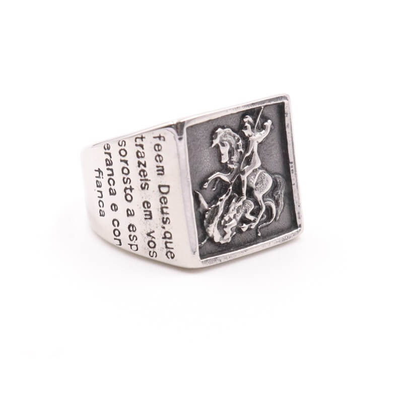 Totem Square Dragon Slayer Ring