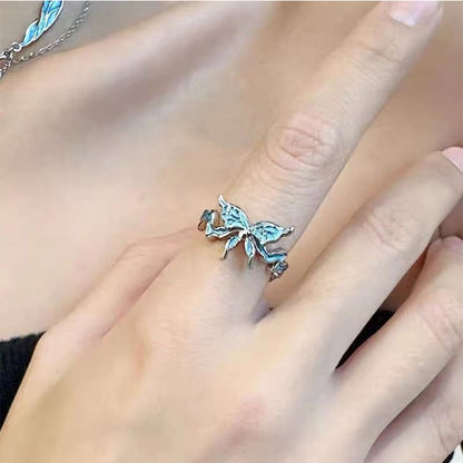 Sweet and Cool Romantic Butterfly Ring