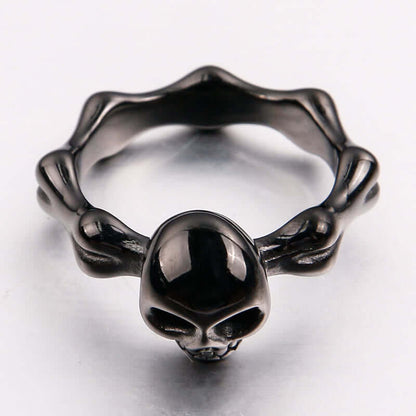 Retro Skull Ring