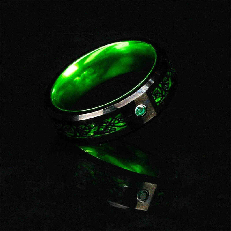 Viking Style Alloy Ring