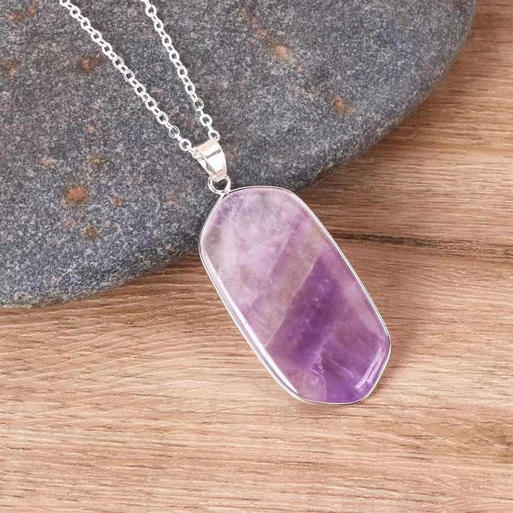 Natural Crystal Stone Necklace