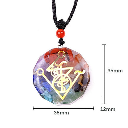 Chakra Triangle Symbol Necklace