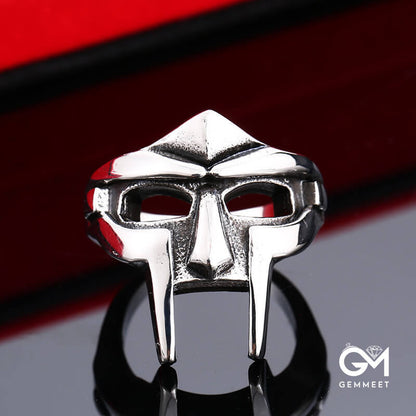 Vintage Personality Mask Titanium Steel Ring