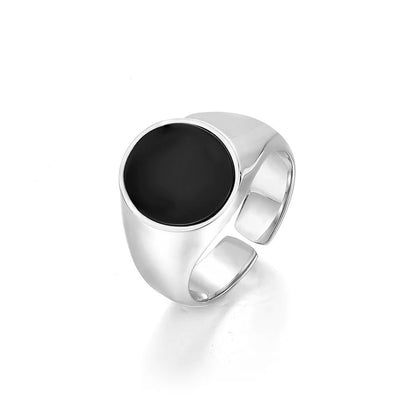 Sterling Silver Black Onyx Rings