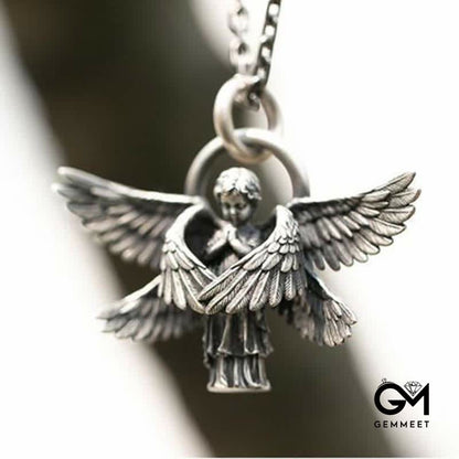 Guardian Angel - Seraphim Angel Wings Necklace