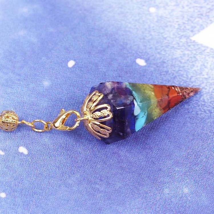 Chakra Orgone Divination Pendulum