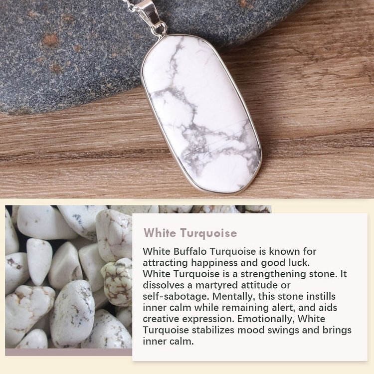 Natural Crystal Stone Necklace