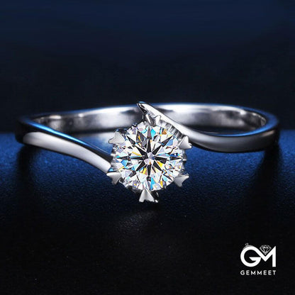 Light Luxury Gorgeous Zircon Ring