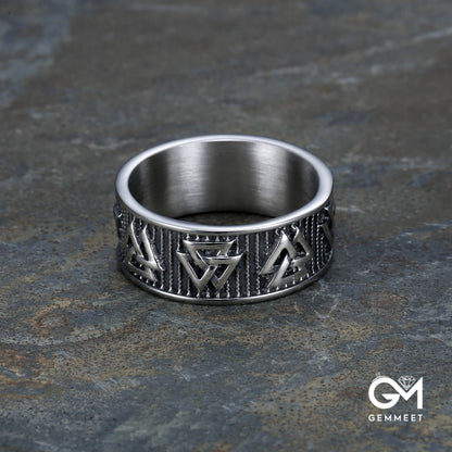 Simple Virgin Titanium Steel Ring