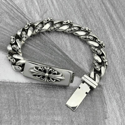 Retro Crucifix Totem Rope Bracelet