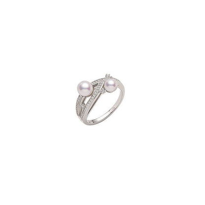 Gemini Pearl Vintage Ring